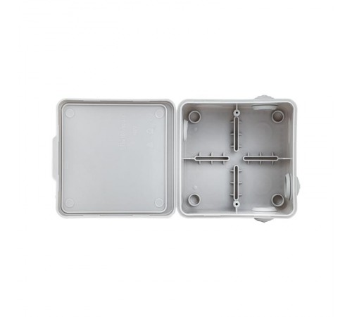 Коробка распределительная КМР-030-031 с крышкой наружная (85х85х40) 8 мембранных вводов IP54 розничный стикер PROxima  plc-kmr-030-031-r  EKF