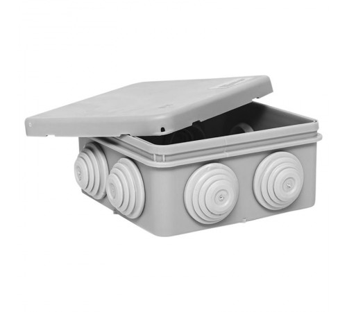 Коробка распределительная КМР-030-031 с крышкой наружная (85х85х40) 8 мембранных вводов IP54 EKF PROxima  plc-kmr-030-031  EKF