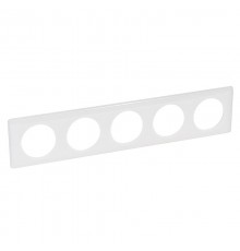 Celiane Белый глянец Рамка 5-я (2+2+2+2+2 мод)  066630  Legrand