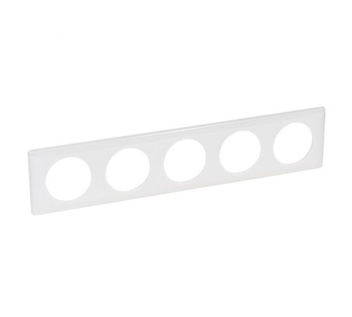 Celiane Белый глянец Рамка 5-я (2+2+2+2+2 мод)  066630  Legrand