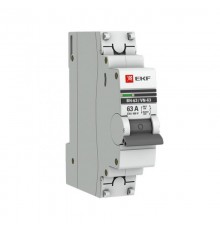 Выключатель нагрузки модульный ВН-63, 1P 63А EKF PROxima  SL63-1-63-pro  EKF (замена - S63163)