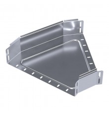 Угол горизонтальный 45 градусов Стандарт INOX (AISI 316) 400х100  PR16.3448  Промрукав