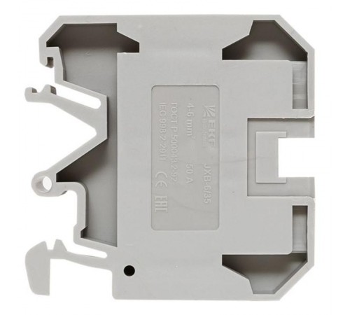 Колодка клеммная JXB-6/35 серая EKF PROxima  plc-jxb-6/35gy  EKF
