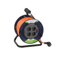 Удлинитель силовой ЭРА RPx-4es-3x1.5-40m на п. катушке c/з 4 гн 40м ПВС 3х1.5  Б0046836  ЭРА