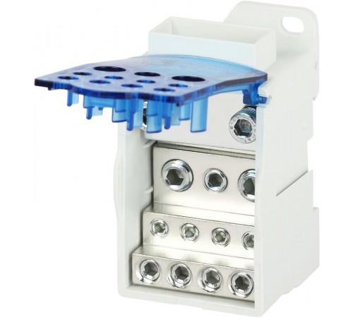 Распределительный блок на DIN-рейку NO-122-44 РБД-500А  Б0051118  ЭРА