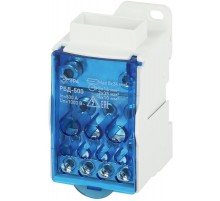 Распределительный блок на DIN-рейку NO-122-44 РБД-500А  Б0051118  ЭРА
