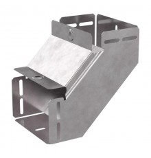 Угол вертикальный внутренний 90 градусов с крышкой Стандарт 150х100  PR16.0529  Промрукав