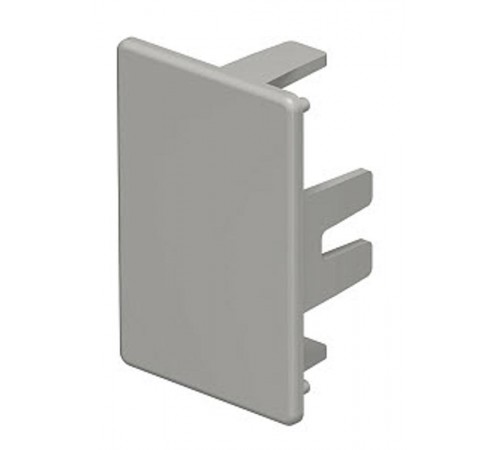 Торцевая заглушка кабельного канала WDK 30x45 мм (ПВХ,серый) (WDK HE30045GR)  6158803  OBO Bettermann