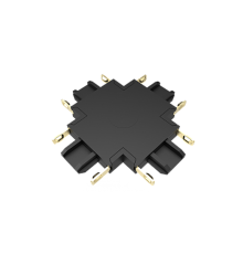 Коннектор черный X-обр.   для магнитного шинопровода MTR16 CX-BL   .5057357  Jazzway