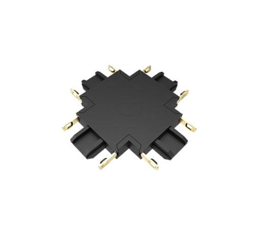 Коннектор черный X-обр.   для магнитного шинопровода MTR16 CX-BL   .5057357  Jazzway