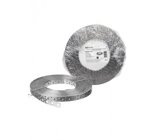 Лента монтажная перфорированная прямая 20x0,7 мм (25 м)  SQ2907-0703  TDM