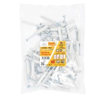 Дюбель-гвоздь YZ потайн. манжета нейлон 8x45 (80 шт)- пакет  147491  Tecfi