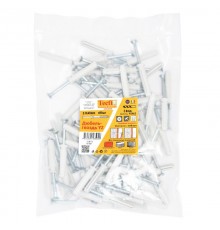 Дюбель-гвоздь YZ потайн. манжета нейлон 8x45 (80 шт)- пакет  147491  Tecfi