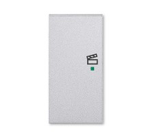 ABB Levit Серебро Клавиша 2-ая левая с символом сцены free@home  6220H-A02103 70  2CHH622103A4070  ABB