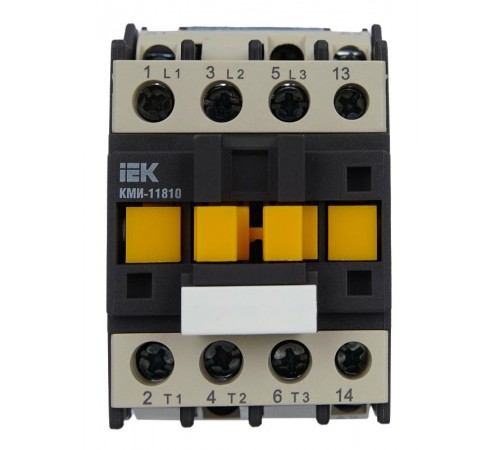 Контактор КМИ-11810 18А 24В/АС3 1НО   KKM11-018-024-10  IEK