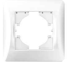 Рамка 1 пост (белый) серия BW  201201  SPL