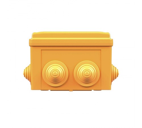 Коробка пластиковая FS с кабельными вводами и клеммниками, IP55, 150х110х70 мм, 4р, 450V, 32A, 10 мм2, нерж.контакт  FSK21410  DKC