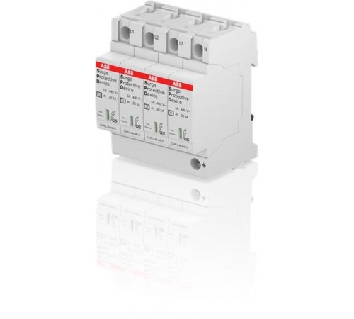 Устройство защиты от импульсных перенапряжений (УЗИП) OVR T2 4L 40-440 P QS2CTB803873R5100 ABB