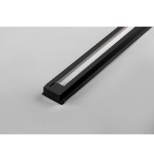 Шинопровод осветительный для трековых светильников, черный, 1м, в наборе токовод, заглушка, крепление, CAB1003  10340  Feron