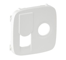 Valena ALLURE Белый Накладка розетки TV-RJ45  754835  Legrand
