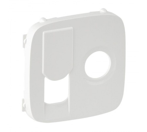Valena ALLURE Белый Накладка розетки TV-RJ45  754835  Legrand