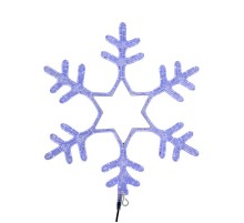 Фигура "Снежинка" LED Светодиодная, без контр. размер 55*55см,   "СИНЯЯ"   501-335  NEON-NIGHT