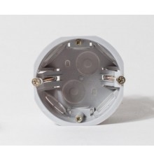 Коробка установочная одно/постовая, для г/к пластиковыми лапками D=65, H=45, IP30  KMS 003  SPL