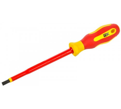  Отвертка диэлектрическая SL6,5х150 Т2 ARMA2L 5  A2L5-SC30-T2-SL-65-150  IEK