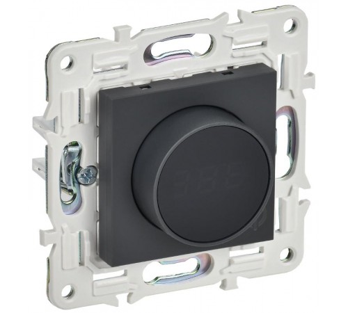 SKANDY Термостат электронный с индикацией SK-T01G графит   SK-RT11-K53  IEK