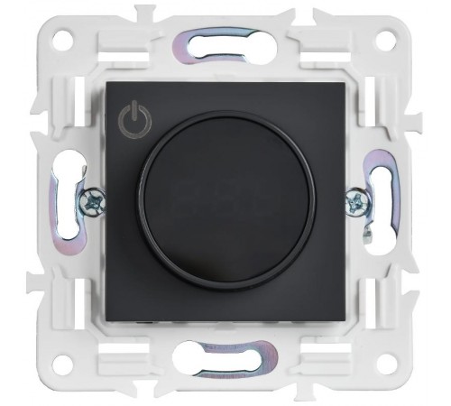 SKANDY Термостат электронный с индикацией SK-T01G графит   SK-RT11-K53  IEK