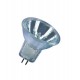 Лампа галогенная с отражателем d35мм стекло с Al покрытием GU4 36° 35Вт 12В 46892 WFL 35W 12V GU4 FS1  4050300529363  Osram