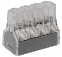 Строительно-монтажная клемма СМК 773-328 серая   UKZ-001-328  IEK