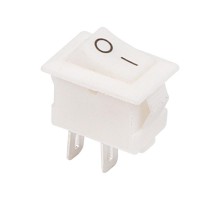 Выключатель клавишный 250V 3А (2с) ON-OFF белый Micro  36-2012  REXANT