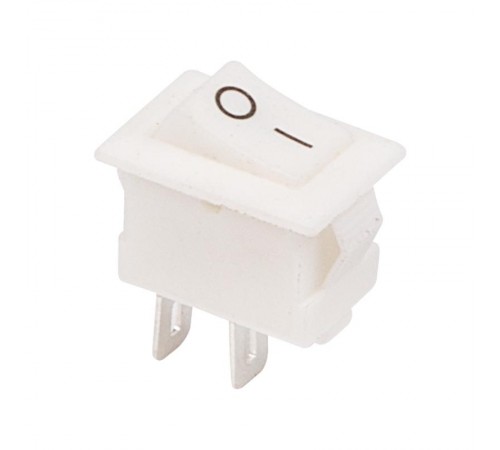 Выключатель клавишный 250V 3А (2с) ON-OFF белый Micro  36-2012  REXANT