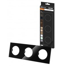 Рамка тройная агат, стекло, "Байкал"   SQ1819-0204  TDM