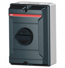 Выкл в боксе алюминий фронт упр 3р 63А KSE363 D/TPN  2CMA144581R1000  ABB