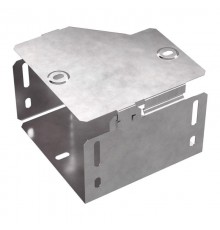 Переходник правый с крышкой Стандарт 150х100х100  PR16.0506  Промрукав