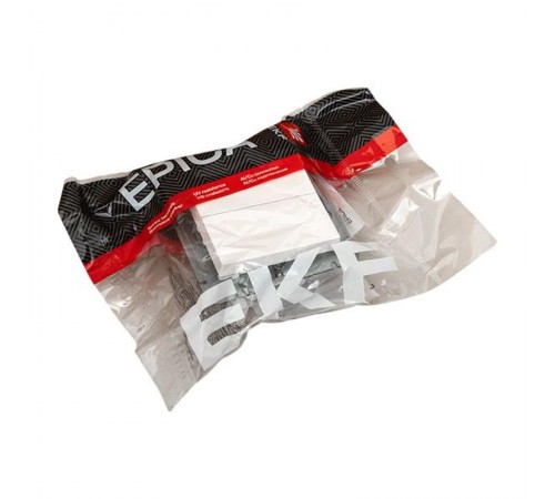 Механизм выключателя, двухклавишный, кнопочный, белый Эпика EKF  UP1-SWW-23  EKF