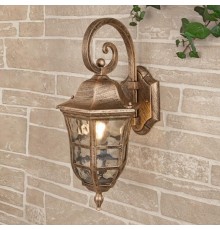 Светильник садово-парковый Dorado D черное золото (GL 1013D) настенный  a043638  Elektrostandard