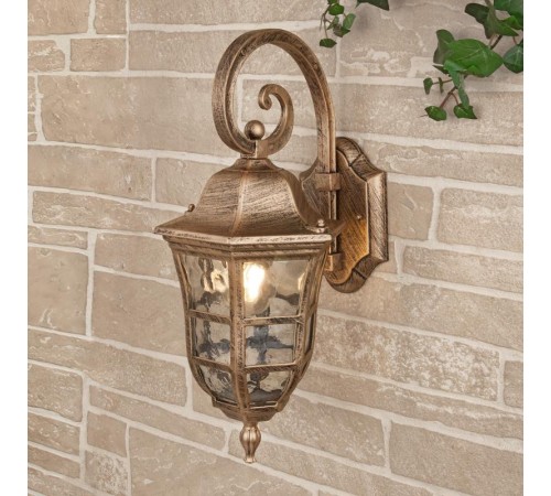 Светильник садово-парковый Dorado D черное золото (GL 1013D) настенный  a043638  Elektrostandard