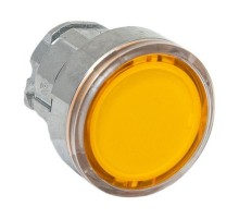 Механизм исполнительный кнопки XB4 желтый плоский возвратный без фиксации, с подсветкой IP65  XB4BW-Y-65  EKF