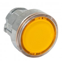 Механизм исполнительный кнопки XB4 желтый плоский возвратный без фиксации, с подсветкой IP65  XB4BW-Y-65  EKF
