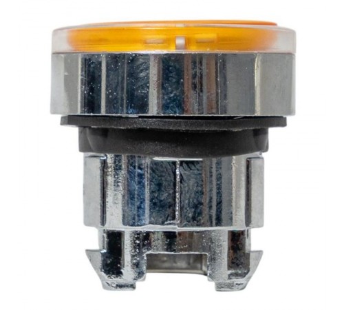 Механизм исполнительный кнопки XB4 желтый плоский возвратный без фиксации, с подсветкой IP65  XB4BW-Y-65  EKF