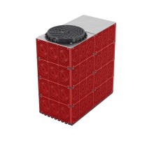 Колодец пластиковый для кабельной канализации с пластиковым люком,1500х750х1500  301500  DKC