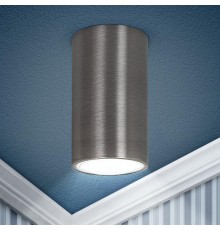 Светильник накладной подсветка OL15 GU10 SN , под GU10 (40/1600)  Б0049049  ЭРА