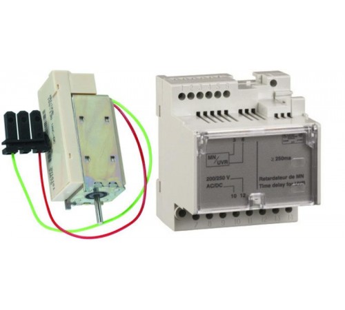 РАСЦЕПИТЕЛЬ MN + ЗАМЕДЛИТЕЛЬ: ПО 230V AC  SPA-MNR2A  SE