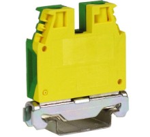 Зажим для заземления желт.зелен 10 кв.мм TEC.10/O  ZTO510  DKC