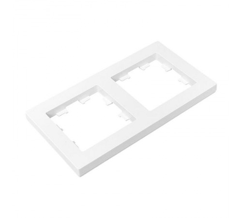 2 - местная рамка, белая, пластик Эпика EKF  UP1-FPW-02  EKF