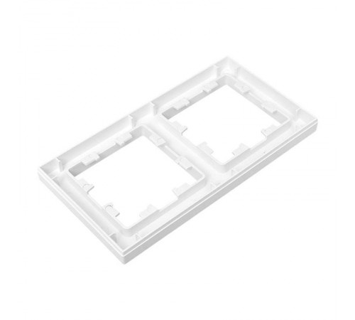 2 - местная рамка, белая, пластик Эпика EKF  UP1-FPW-02  EKF