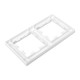 2 - местная рамка, белая, пластик Эпика EKF  UP1-FPW-02  EKF